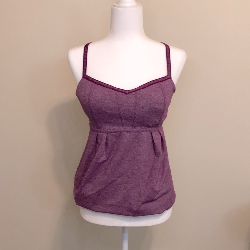 Lululemon Purple Yoga Top - 8